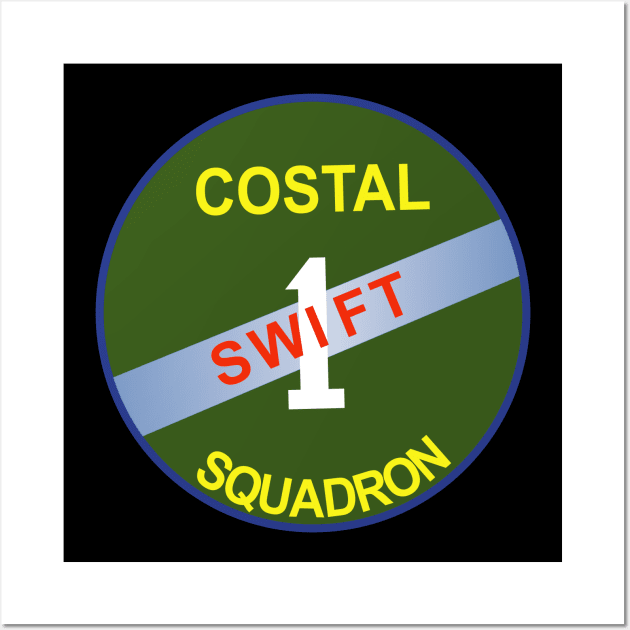 Vietnam Cbt Vet - Coastal Squadron 1 - Swift wo Txt Wall Art by twix123844